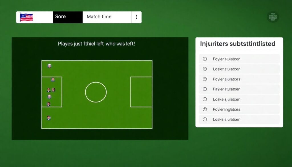 Мониторинг травм и замен: кто покинул поле - иллюстрация