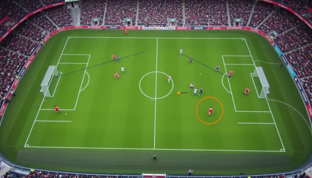 Сражение в центре поля: кто dominирует в разных отрезках - иллюстрация