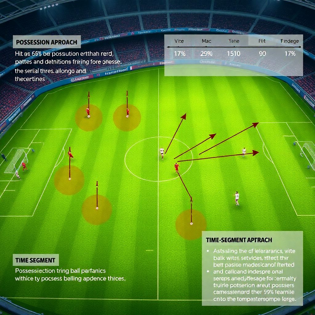 Сражение в центре поля: кто доминирует в разные отрезки матча