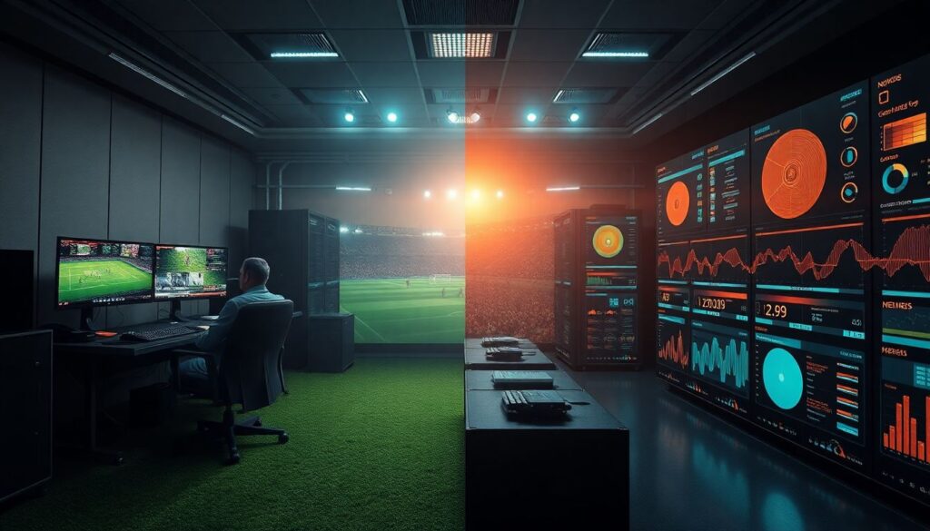 Обзор ключевых эпизодов матча после каждого тайма - иллюстрация