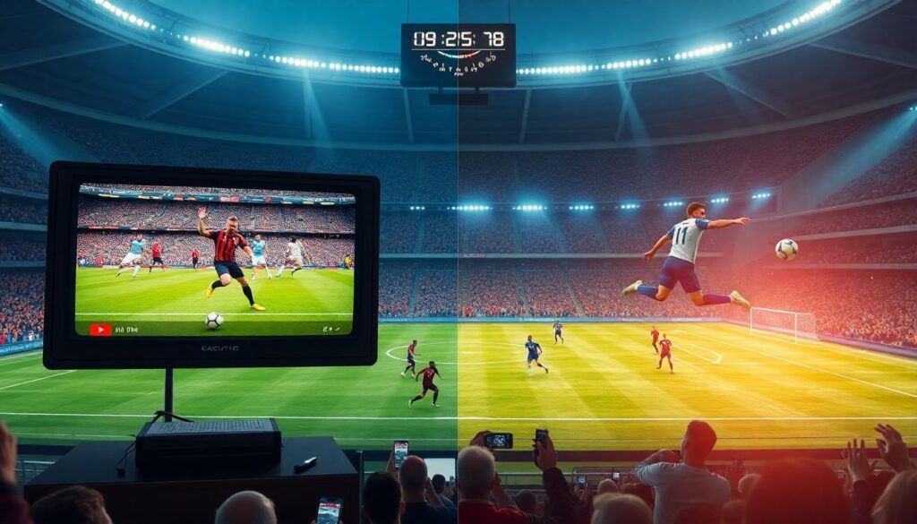 Обзор ключевых эпизодов матча после каждого тайма - иллюстрация