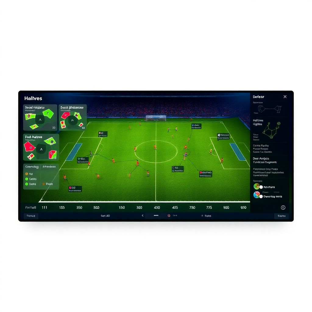 Обзор ключевых эпизодов матча после каждого тайма и детальный разбор игры