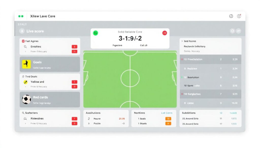 Хронология ключевых событий матча в реальном времени - иллюстрация