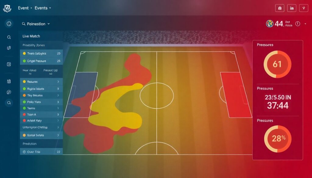 Хронология ключевых событий матча в реальном времени - иллюстрация