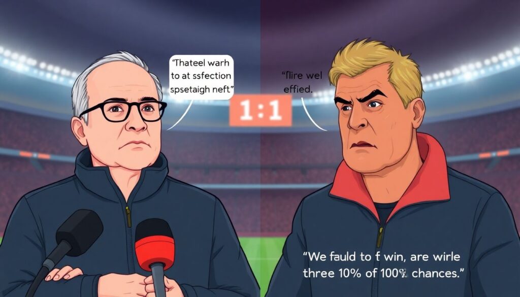 Пресс-конференции после матча: первые заявления тренеров - иллюстрация