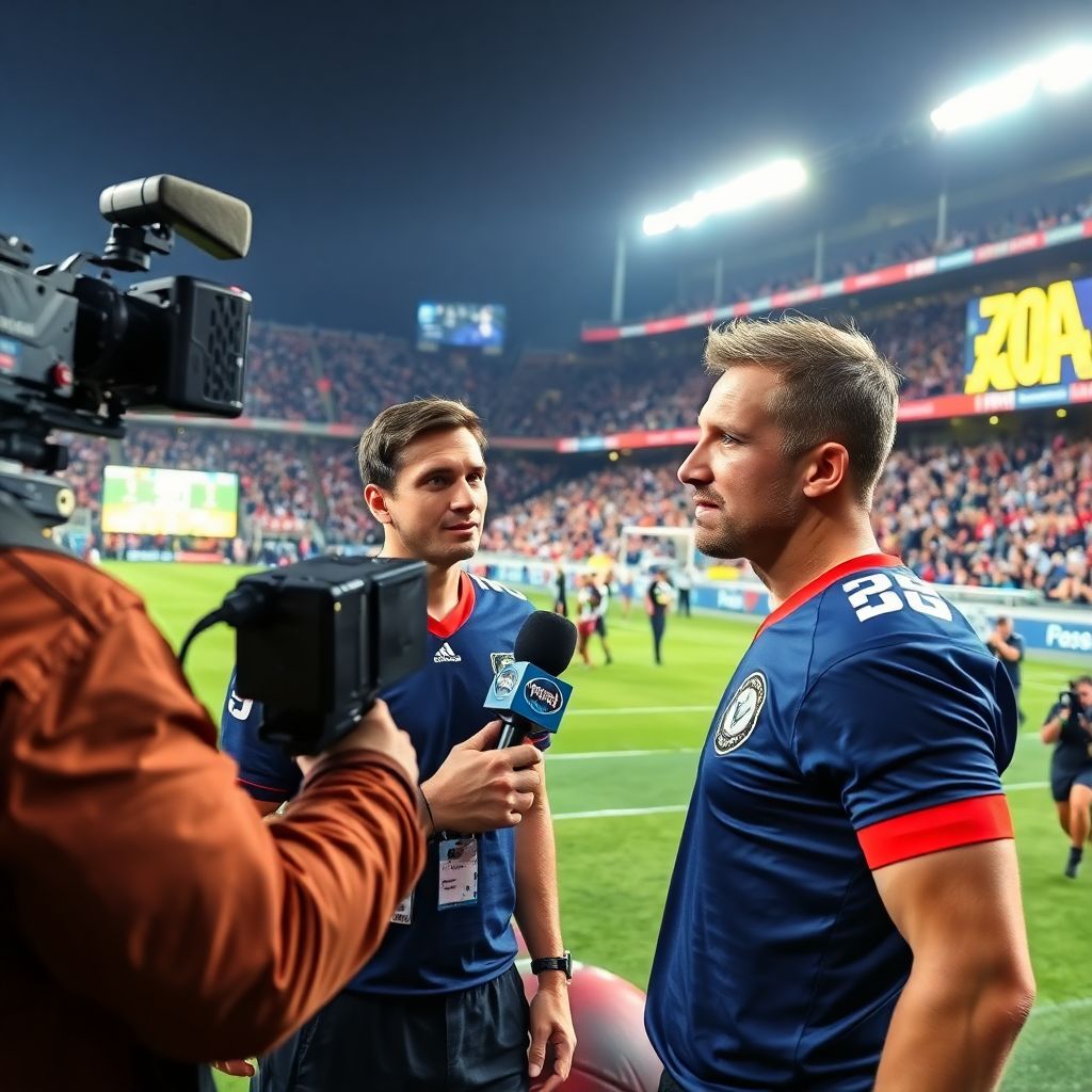 Интервью на месте: что думают капитаны во время матча