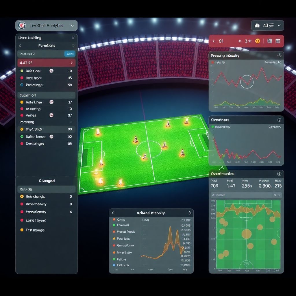 Обновления live-тикета: изменения состава и позиционных назначений игроков