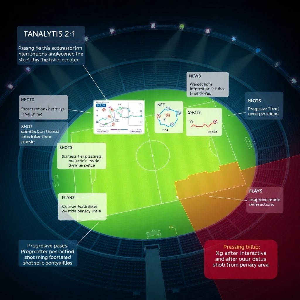 Матчевые статистики в реальном времени: передачи, перехваты и удары