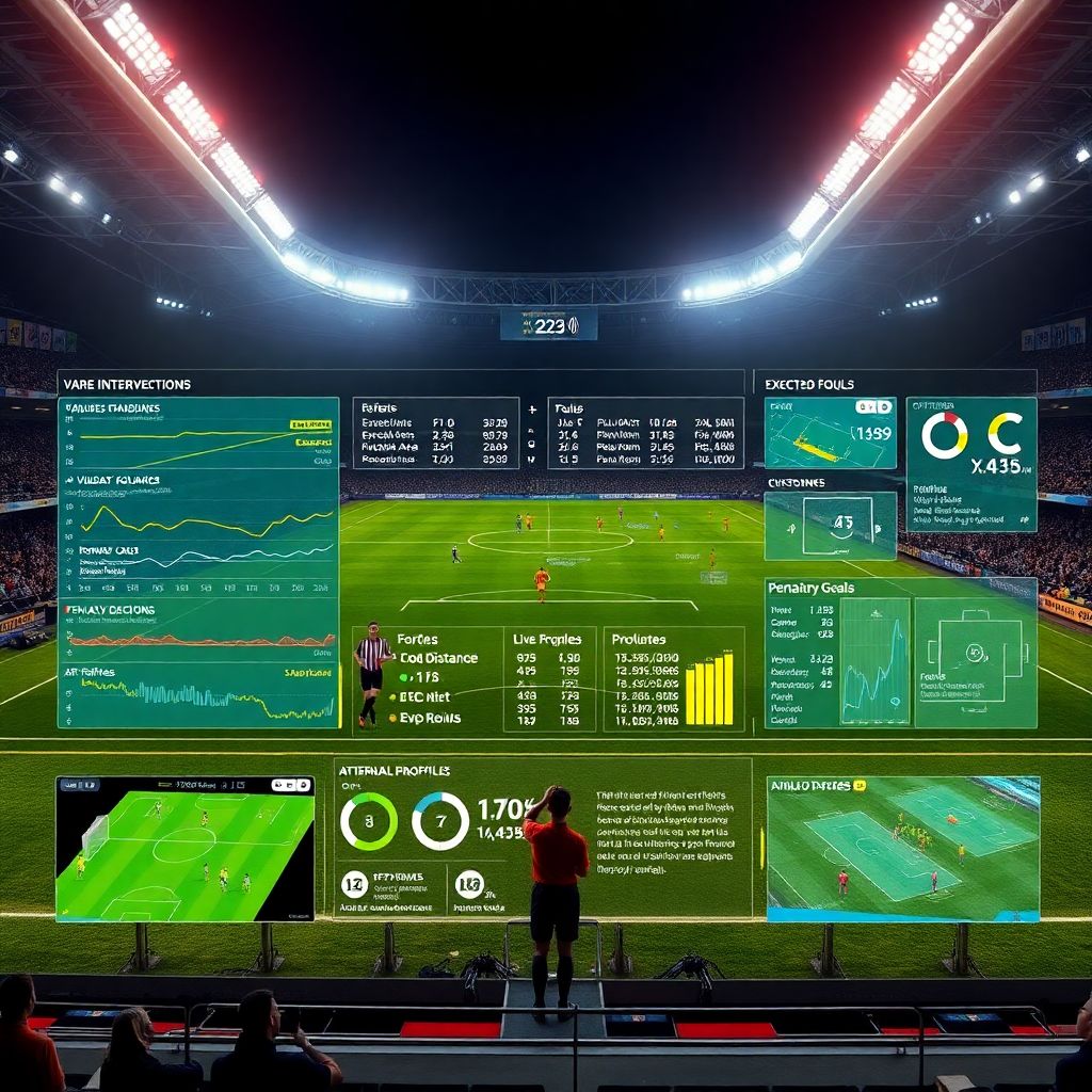 Сводка судейских решений и видеоповторов по ходу матча в реальном времени