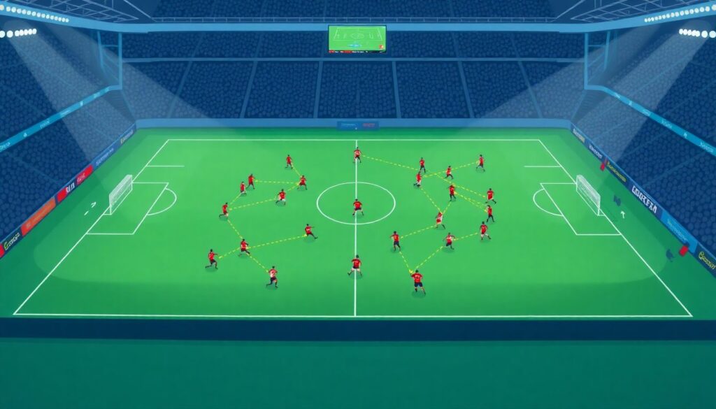 Составы на матч: стартовый состав и замены за весь матч - иллюстрация