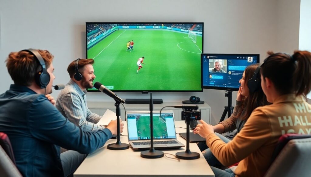 Реалити-подборка: какие болельщики вживую комментируют матч - иллюстрация