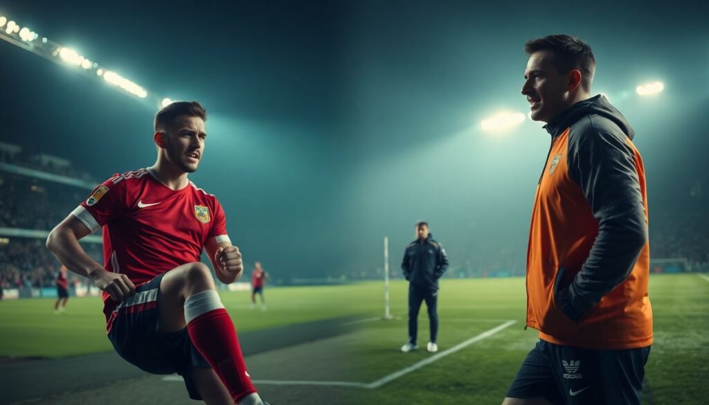 Заметки о травмах и восстановлении игроков после матча - иллюстрация