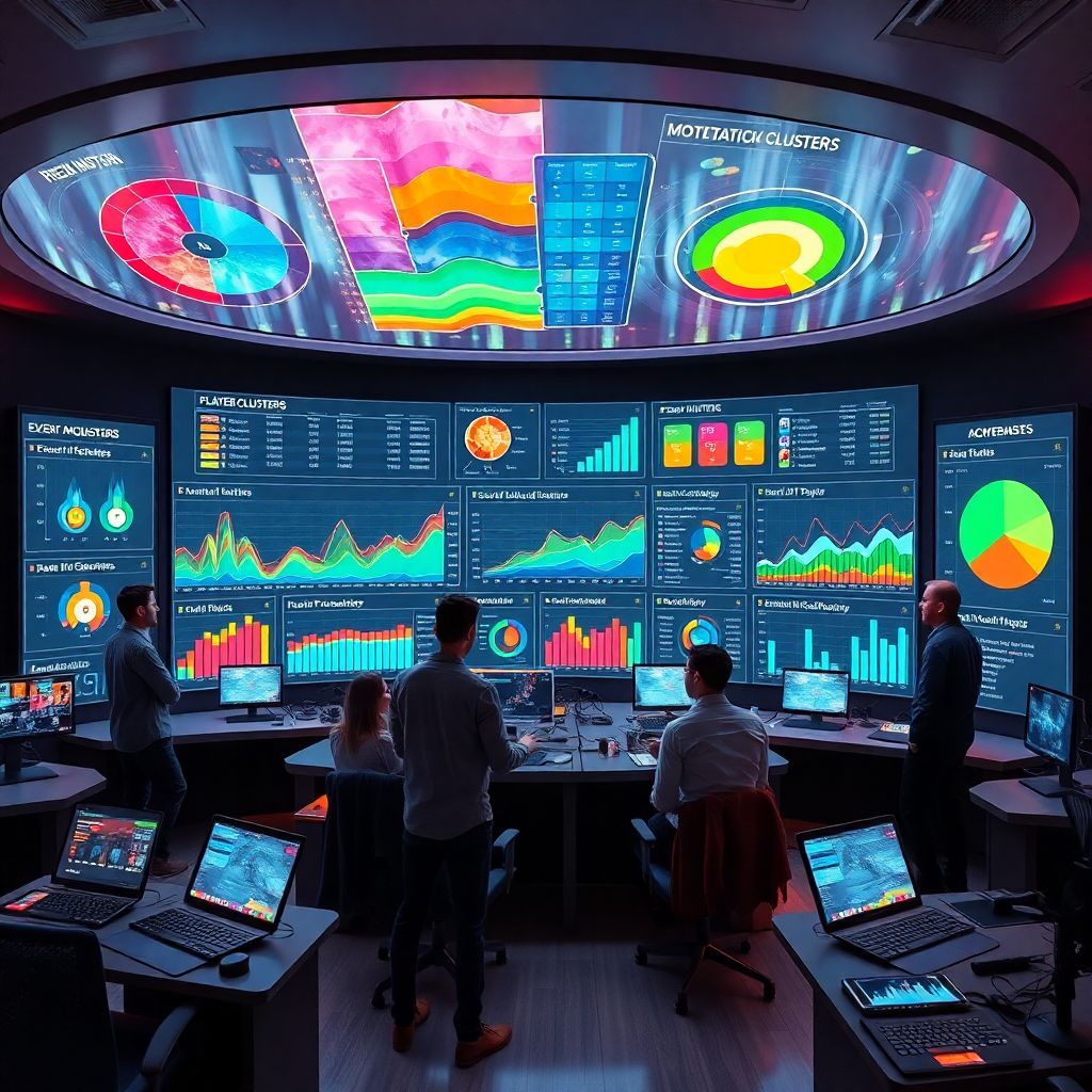 Кластеризация действий игроков в онлайн-играх: кто держит игру