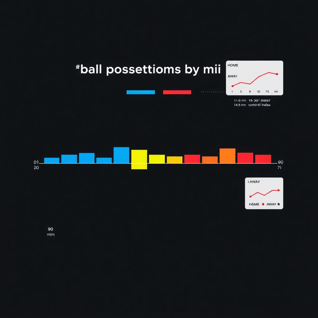 Время владения мячом по минутам: кто лидирует в таблице чемпионата