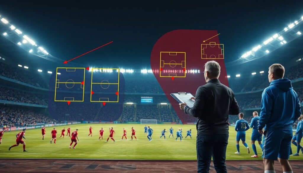 Схемы и перестроения: как команды меняют расстановку - иллюстрация