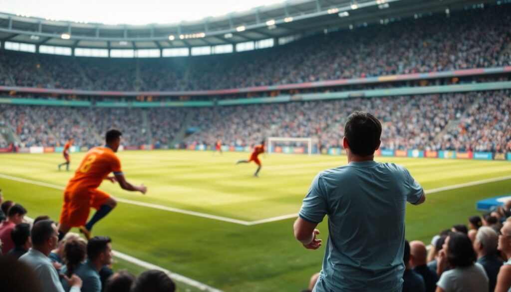 Голос зрителей: комментарии на платформе в момент матча - иллюстрация