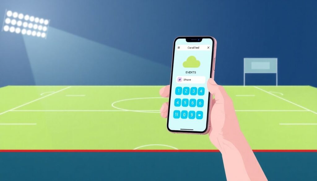 Формирование списков желтых и красных карточек по ходу игры - иллюстрация