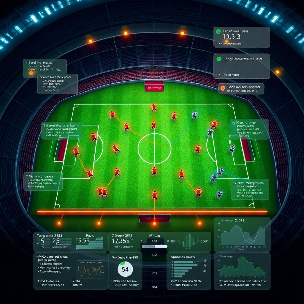 Слой за слоем: разбор прессинг-цепочек по минутам в современном футболе