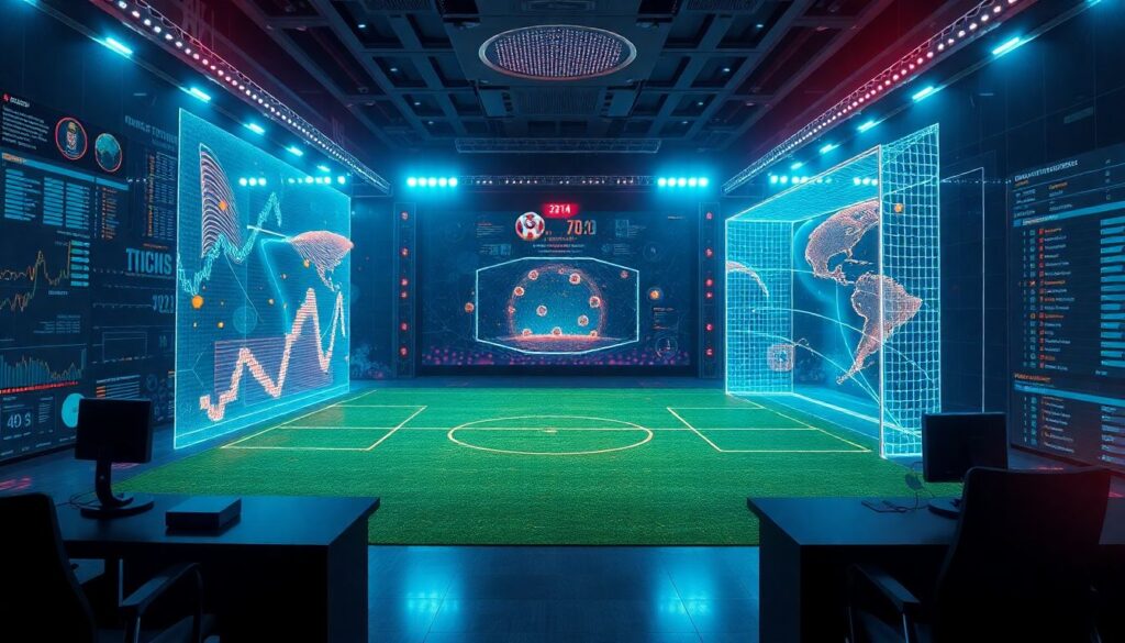 Лайв-подсказки для болельщиков на трибунах - иллюстрация