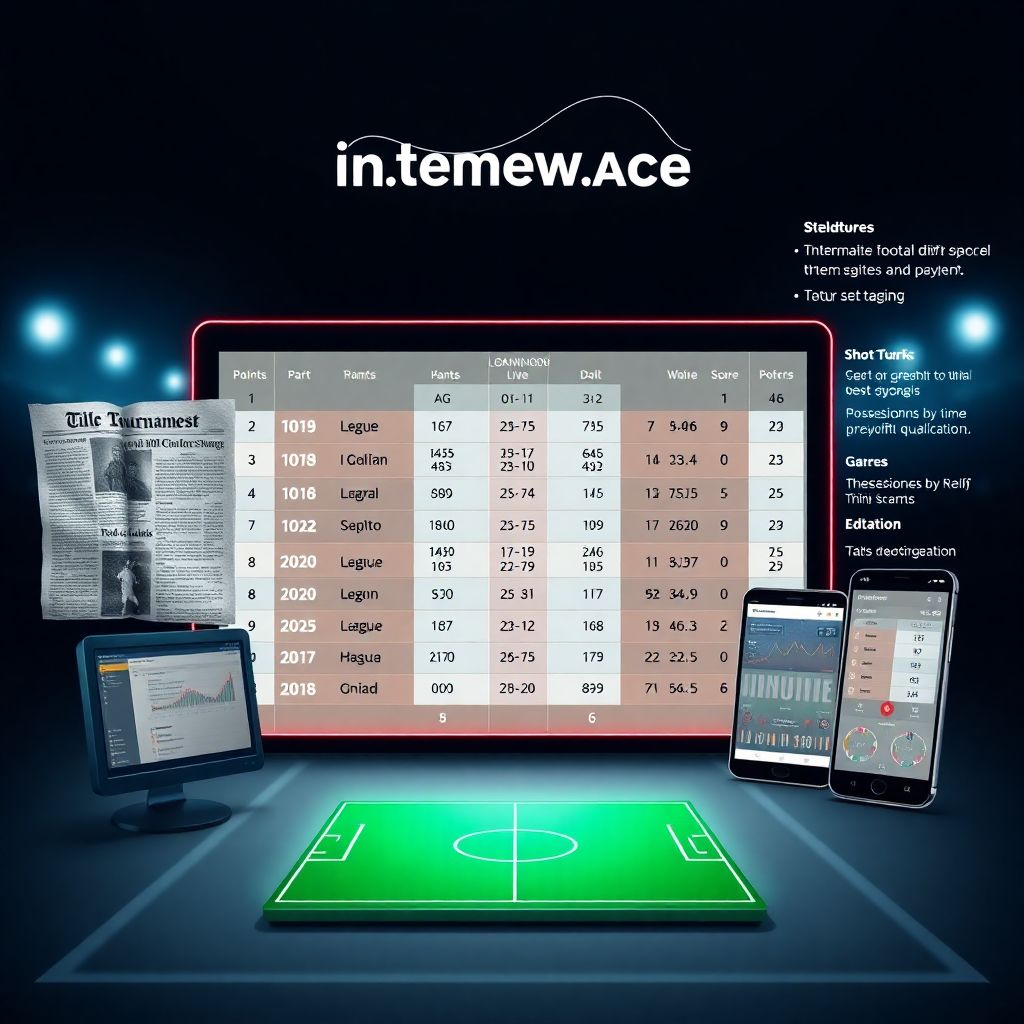 Промежуточные результаты лиг и турниров после матча: свежая статистика