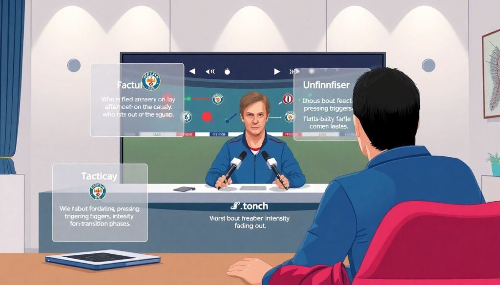 Сводка пресс-конференций перед матчем и после него - иллюстрация