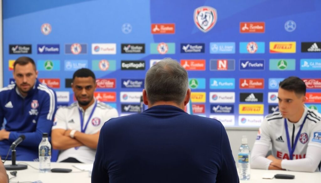 Сводка пресс-конференций перед матчем и после него - иллюстрация