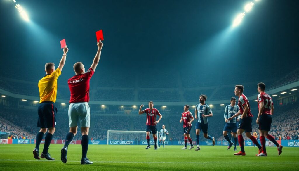 Непредвиденные ситуации на поле и их влияние на ход матча - иллюстрация