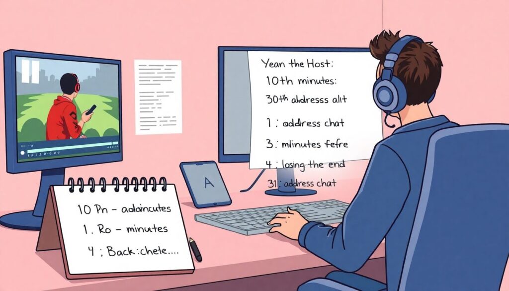 Редакционный план для лайв-обзора матча - иллюстрация