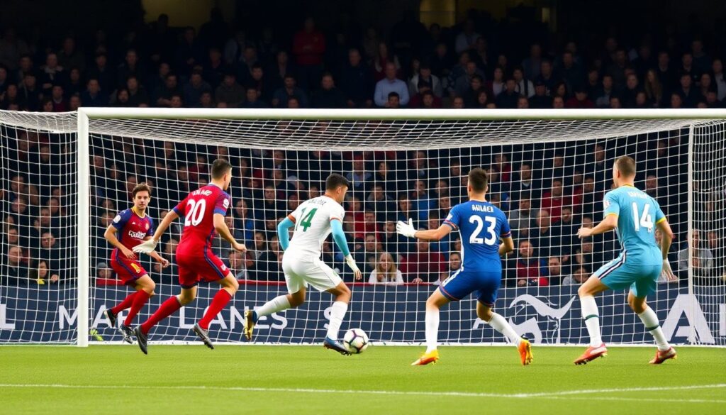 Замены и их влияние на штрафную площадь - иллюстрация