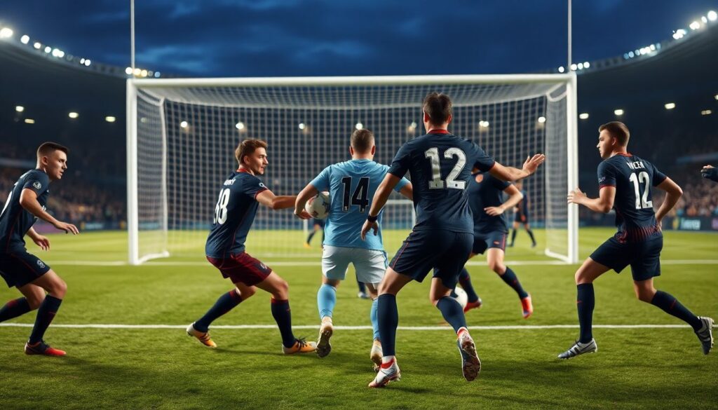 Замены и их влияние на штрафную площадь - иллюстрация