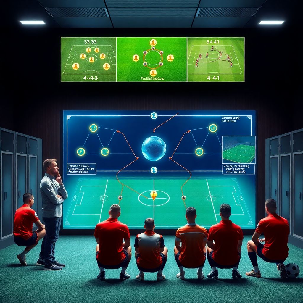 Схемы игры в зависимости от соперника: как выбирать тактику под каждый матч