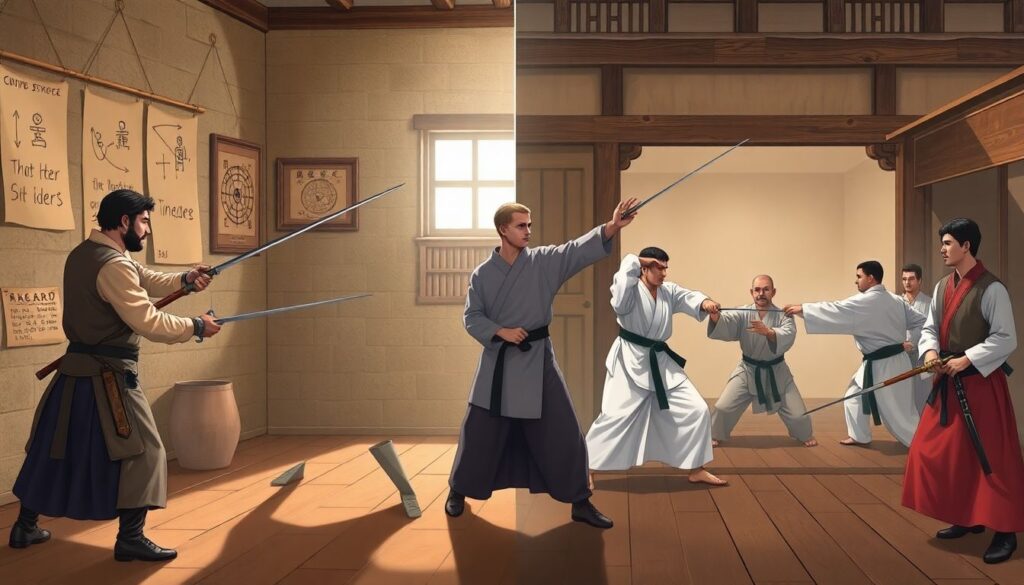 Тайминг атак и защитных действий - иллюстрация