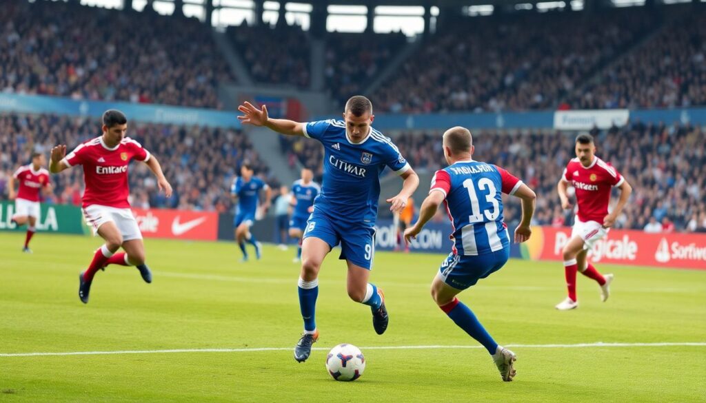 Этапы матча: от стартового давления до финишного штурма - иллюстрация