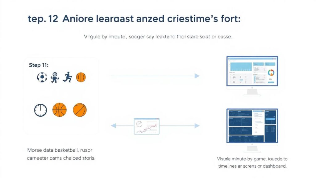 Статистика лидеров минуты по минуте - иллюстрация