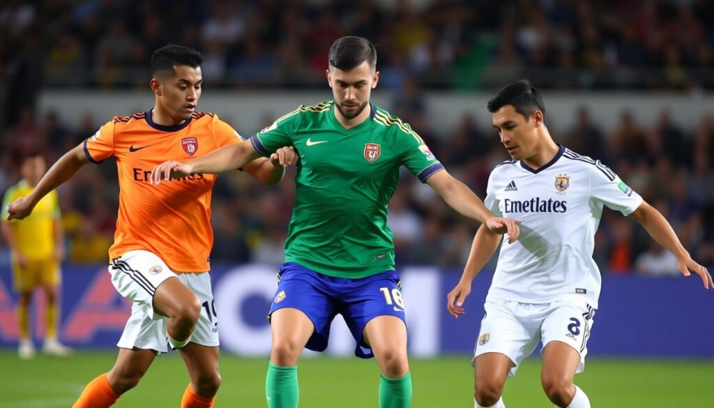 Аналитика по взаимодействию в тройках полузащитников - иллюстрация