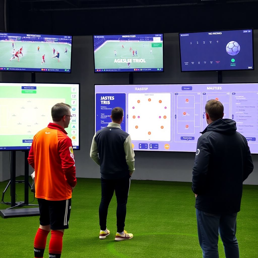 Аналитика по взаимодействию в тройках полузащитников в современном футболе