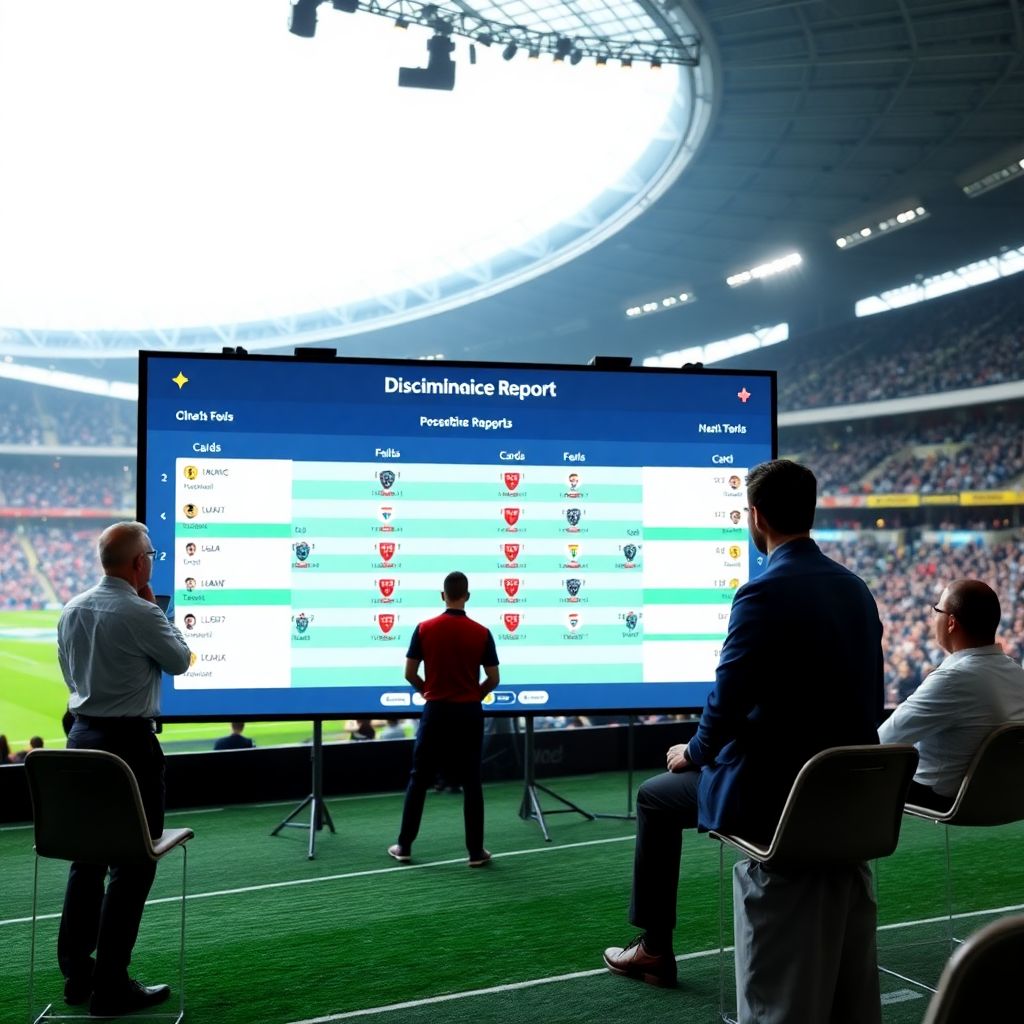 Сводка по дисциплине за матч: как анализировать карточки и нарушения