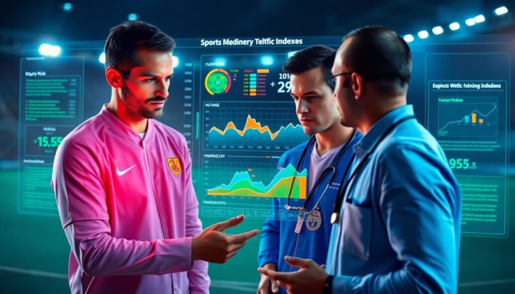 Индексы травм и восстановлений после матча - иллюстрация