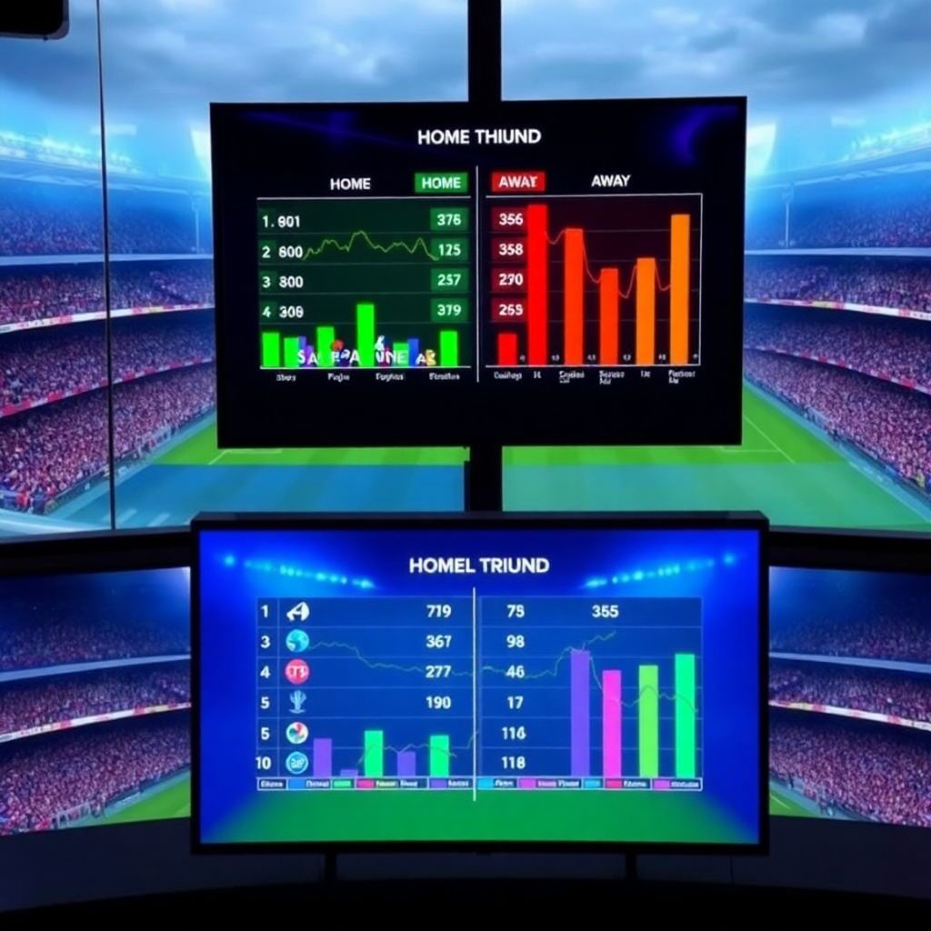 Аналитика по домашнему и гостевому полю в спортивной статистике