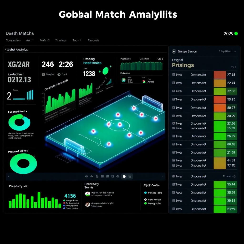 Глобальная аналитика матча и ее влияние на турнирную таблицу команды
