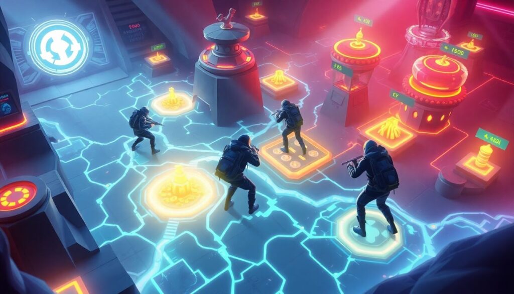 Расстановочная динамика на каждом этапе игры - иллюстрация