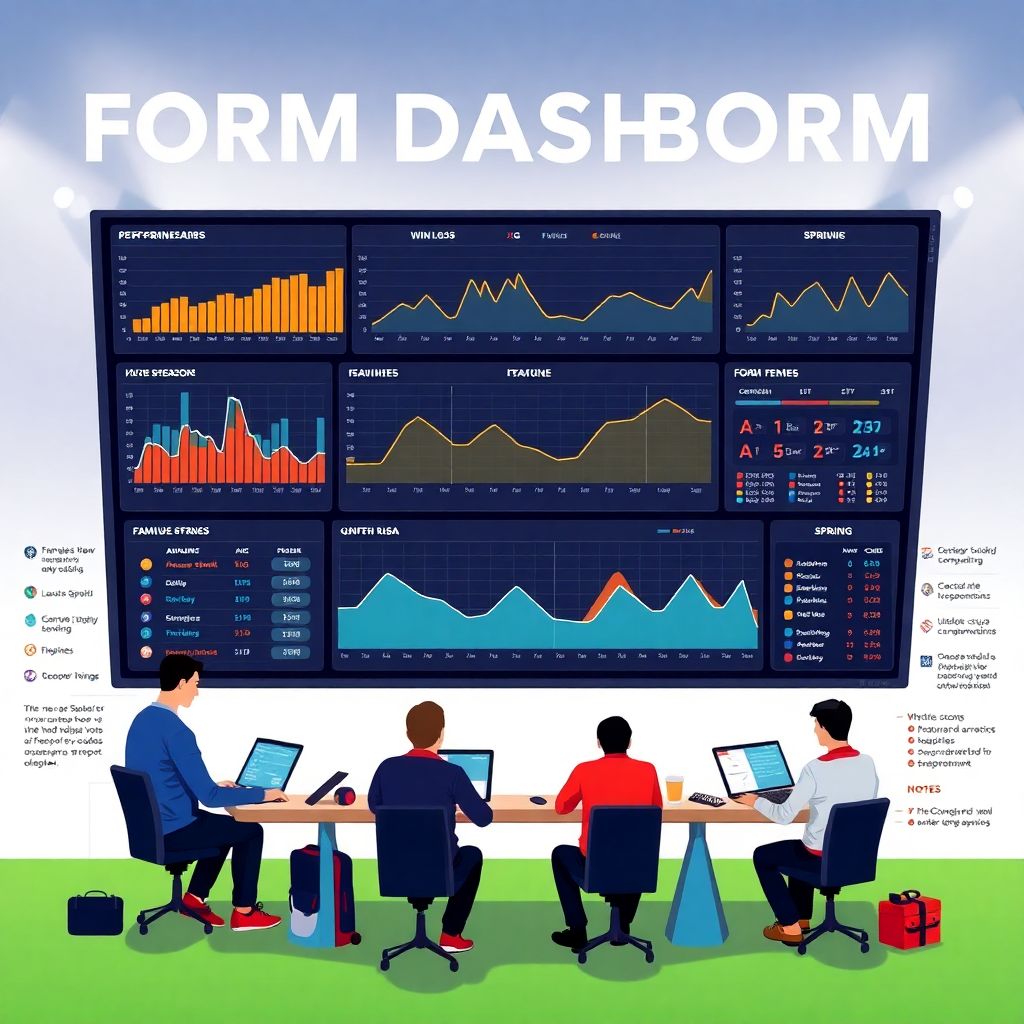 Сводная карта сезонной формы команд: анализ текущих показателей и результатов