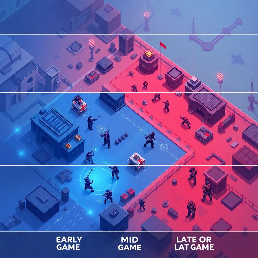 Расстановочная динамика на каждом этапе игры: как меняется стратегия игроков