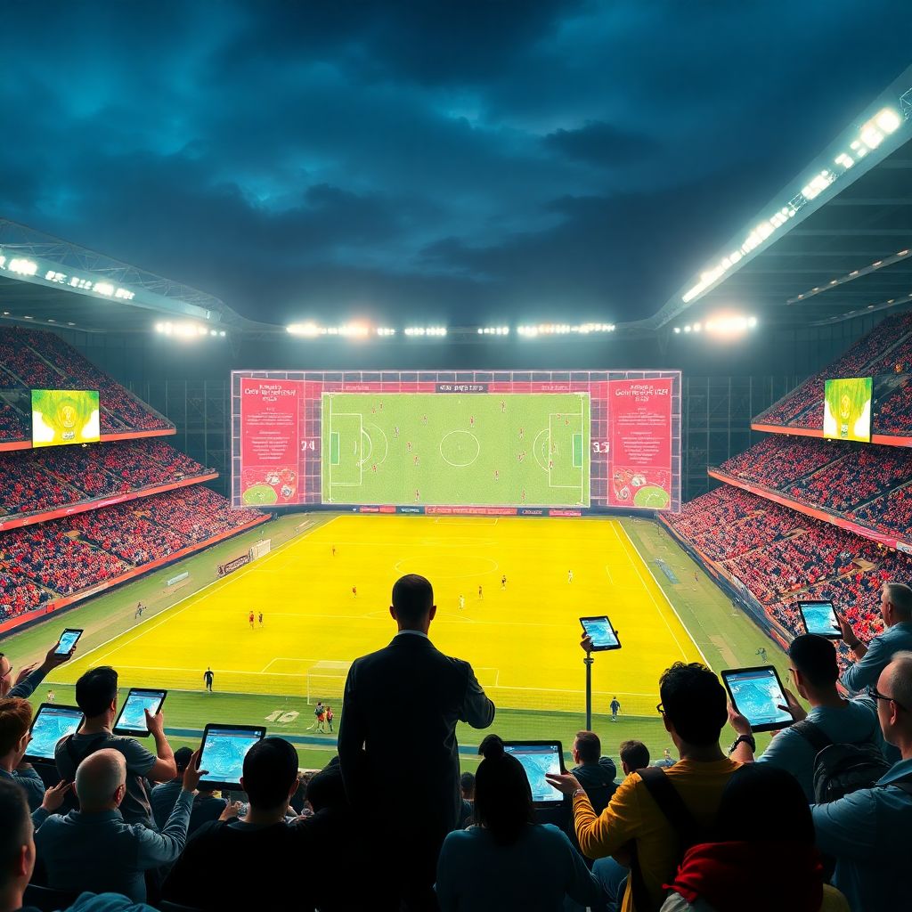 Голос болельщиков и реакция на тактические решения тренера в футболе