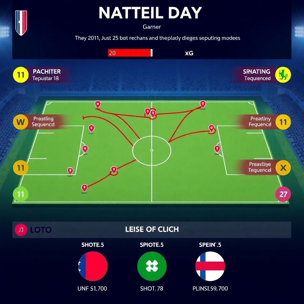 Инфографика: ключевые моменты футбольного дня и яркие события матчей
