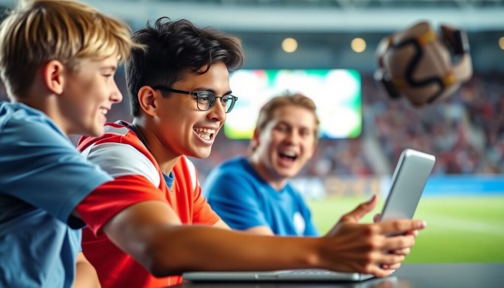 Истории успеха болельщиков в матче - иллюстрация