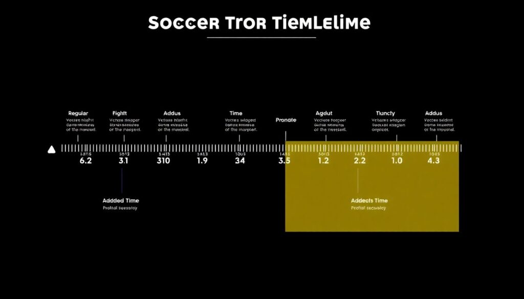 Карта вероятности гола по минутам - иллюстрация