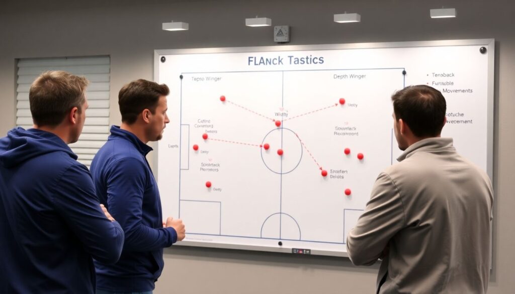 Динамика взаимодействия вдоль флангов - иллюстрация