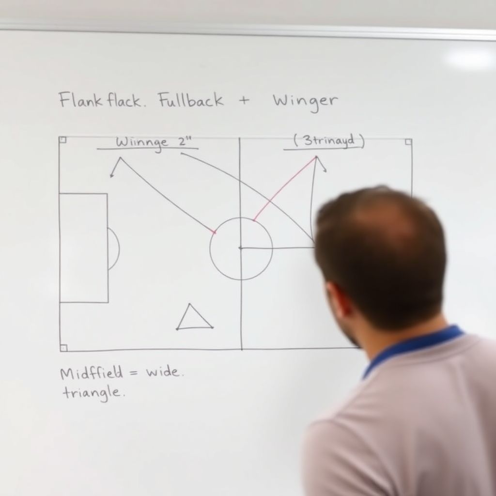 Динамика взаимодействия вдоль флангов в современном футболе