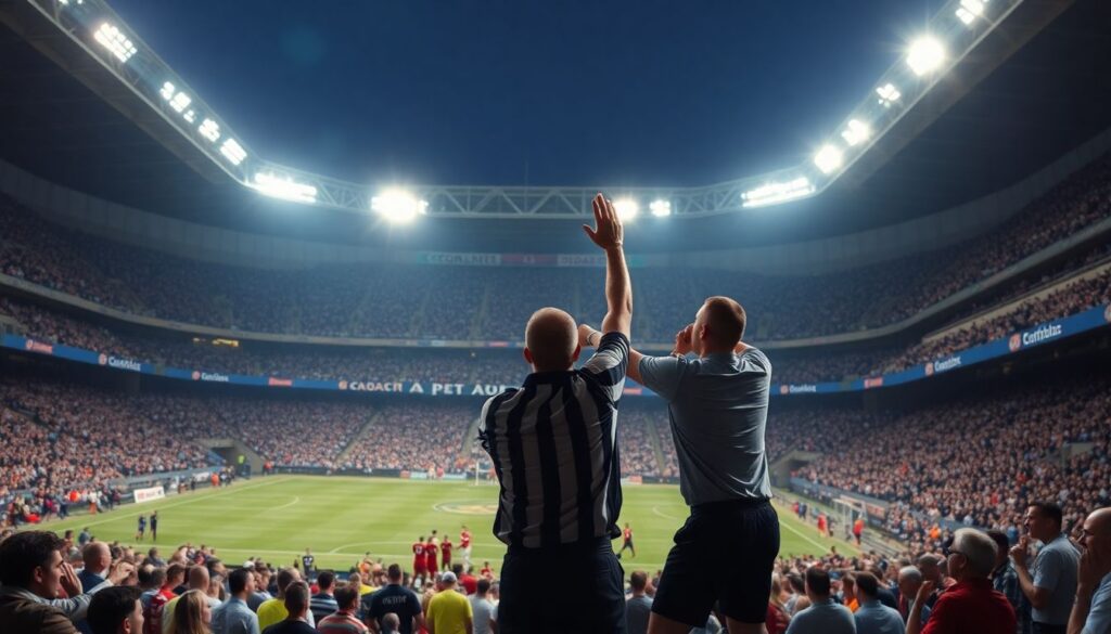 Фактор домашнего поля: поддержка и настроение - иллюстрация